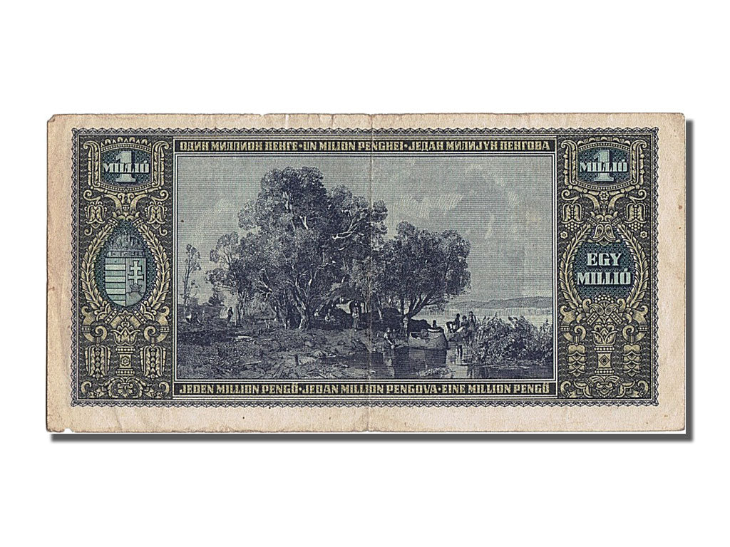 Banknote, Hungary, 1,000,000 Pengö, 1945, 1945-11-16, EF(40-45)