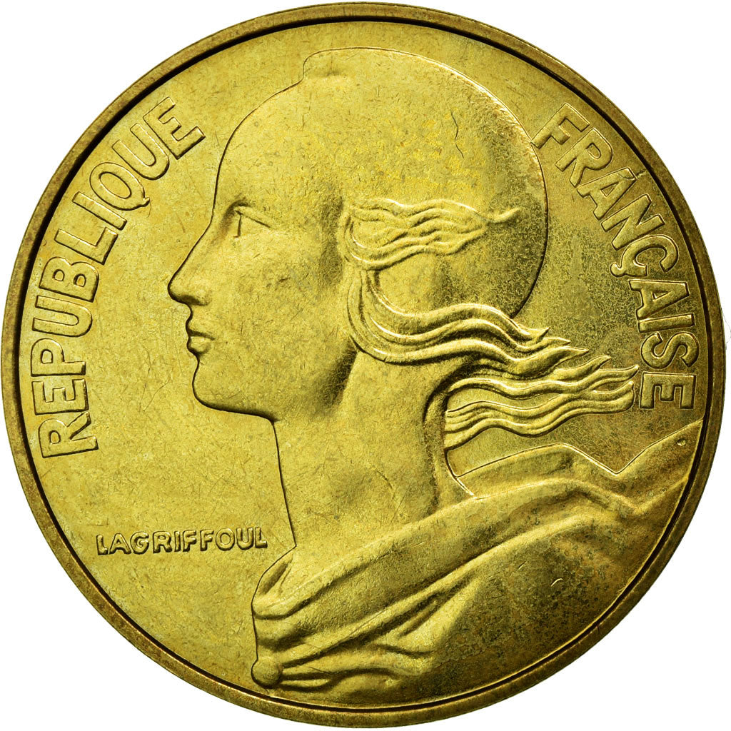 Moneda, Francia, Marianne, 20 Centimes, 1980, FDC, Aluminio - bronce