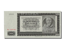 Banknote, Czechoslovakia, 1000 Korun, 1942, 1942-10-24, UNC(65-70)