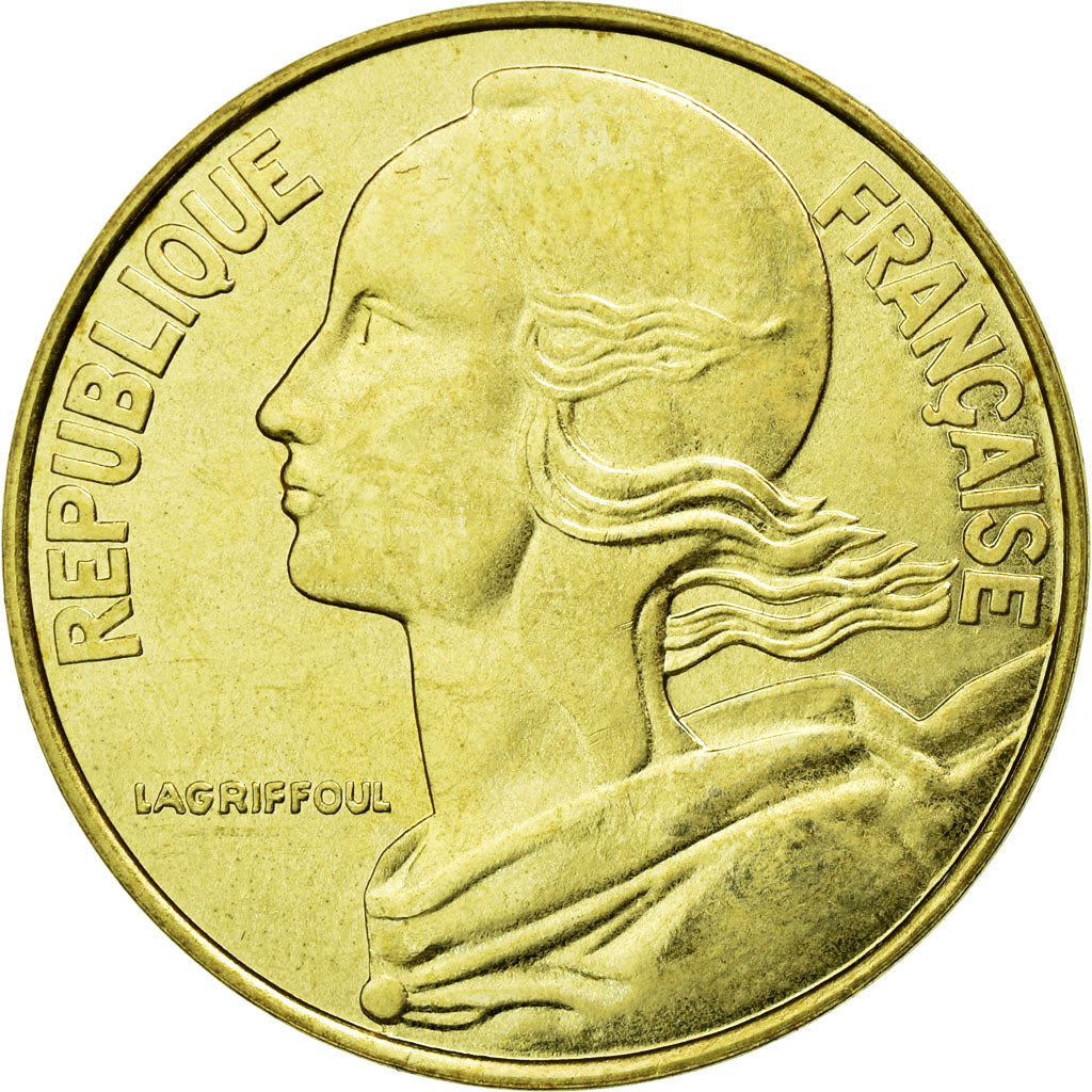 Coin, France, Marianne, 20 Centimes, 1991, MS(65-70), Aluminum-Bronze