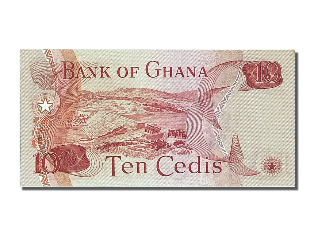Banconote, Ghana, 10 Cedis, 1978, 1978-01-02, FDS