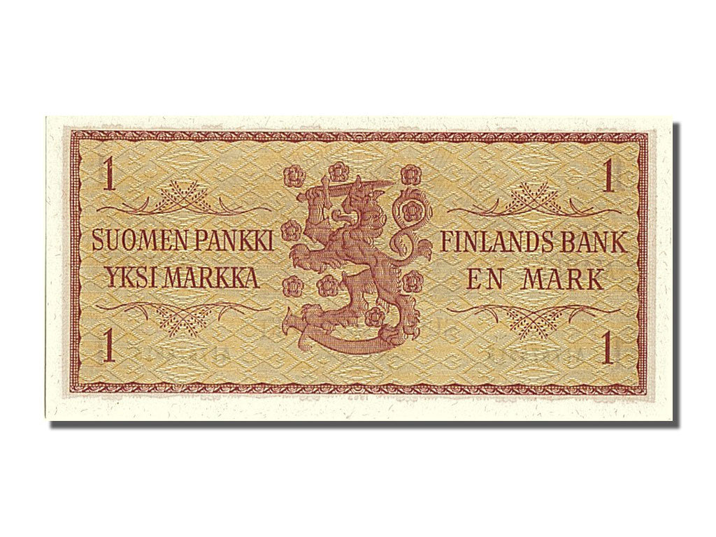 Billete, 1 Markka, 1963, Finlandia, UNC