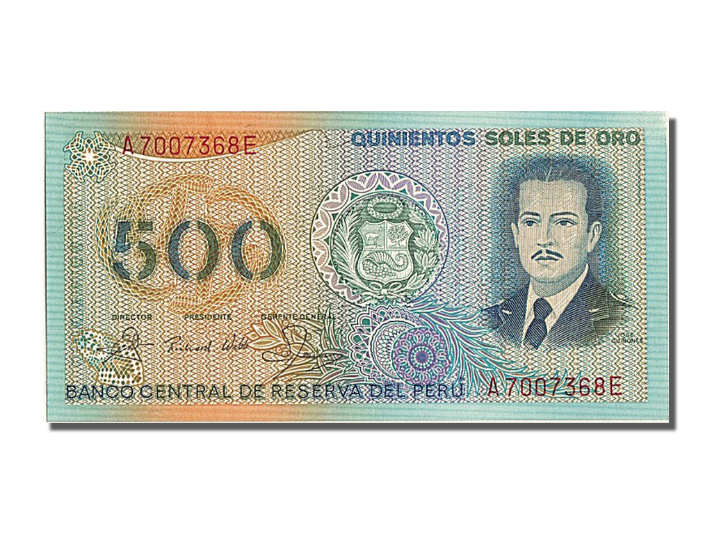 Banknote, Peru, 500 Soles De Oro, 1982, 1982-03-18, UNC(65-70)