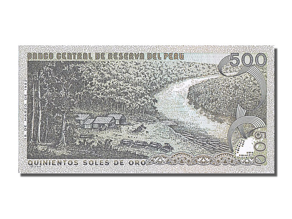 Banknote, Peru, 500 Soles De Oro, 1982, 1982-03-18, UNC(65-70)