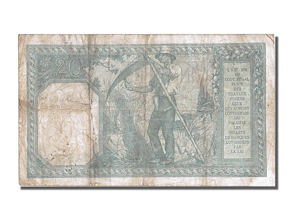 Banknote, France, 20 Francs, 20 F 1916-1919 ''Bayard'', 1916, 1916-09-07