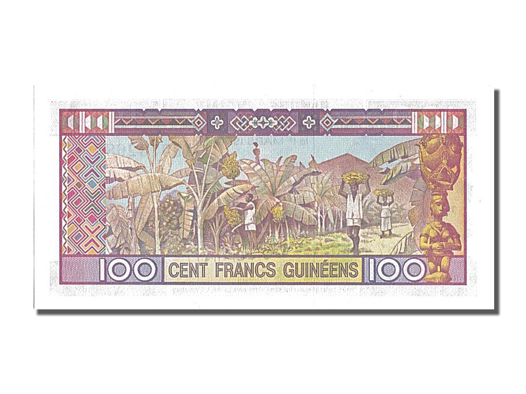 Geldschein, Guinea, 100 Francs, 1960, 1960-03-01, UNZ