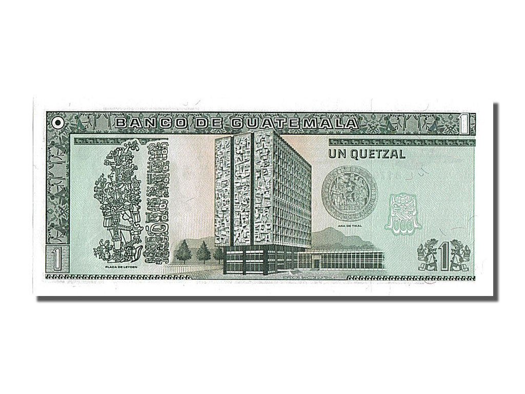 Billete, 1 Quetzal, 1990, Guatemala, 1990-01-03, UNC