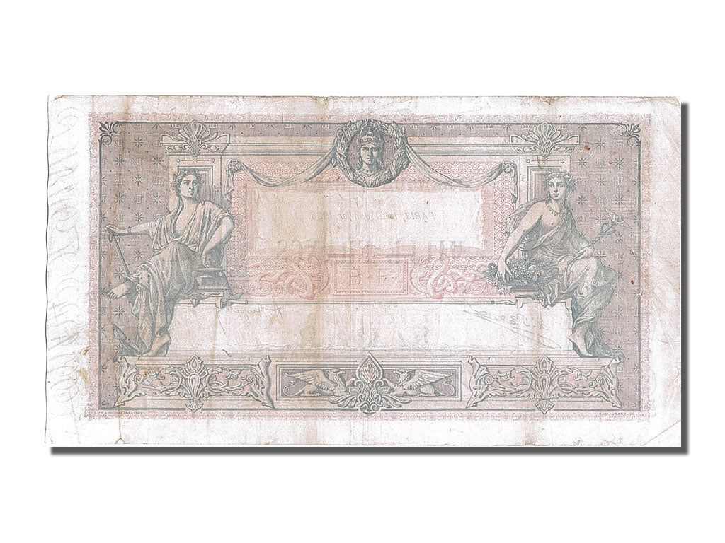 Banknote, France, 1000 Francs, 1 000 F 1889-1926 ''Bleu et Rose'', 1926