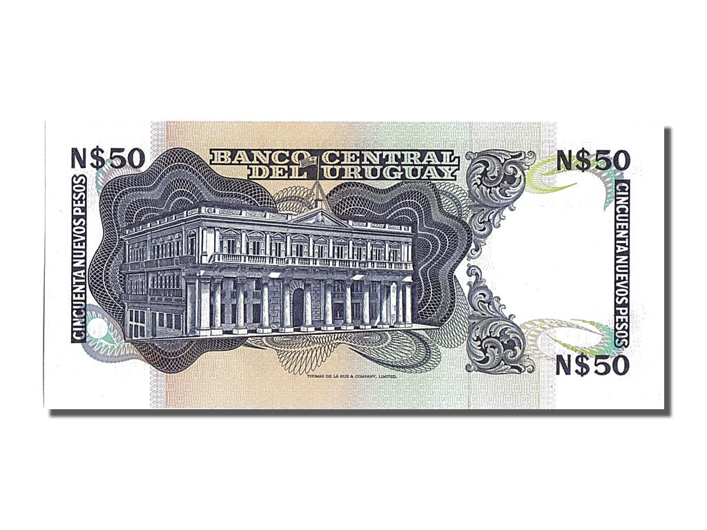 Billet, Uruguay, 50 Nuevos Pesos, NEUF