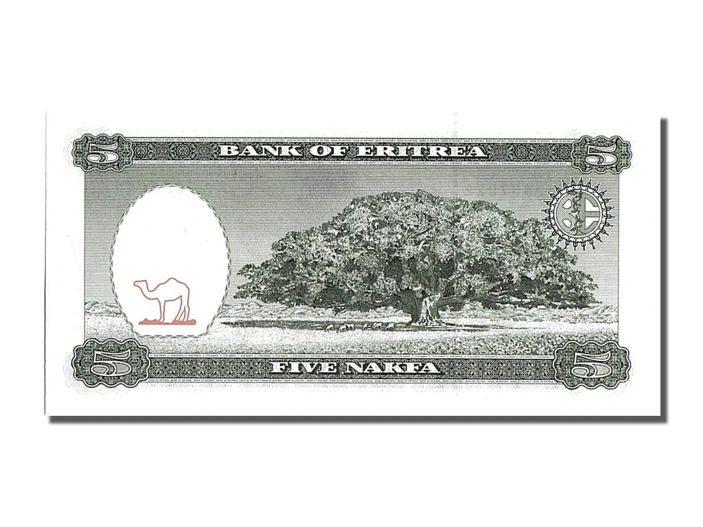 Banknote, Eritrea, 5 Nakfa, 1997, 1997-05-24, UNC(65-70)