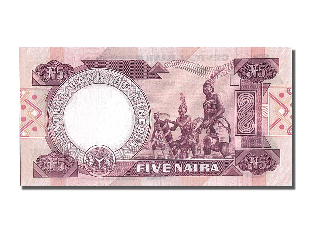 Billet, Nigéria, 5 Naira, NEUF