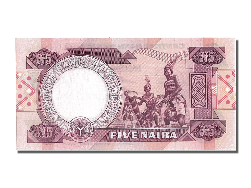 Banknot, Nigeria, 5 Naira, UNC(65-70)