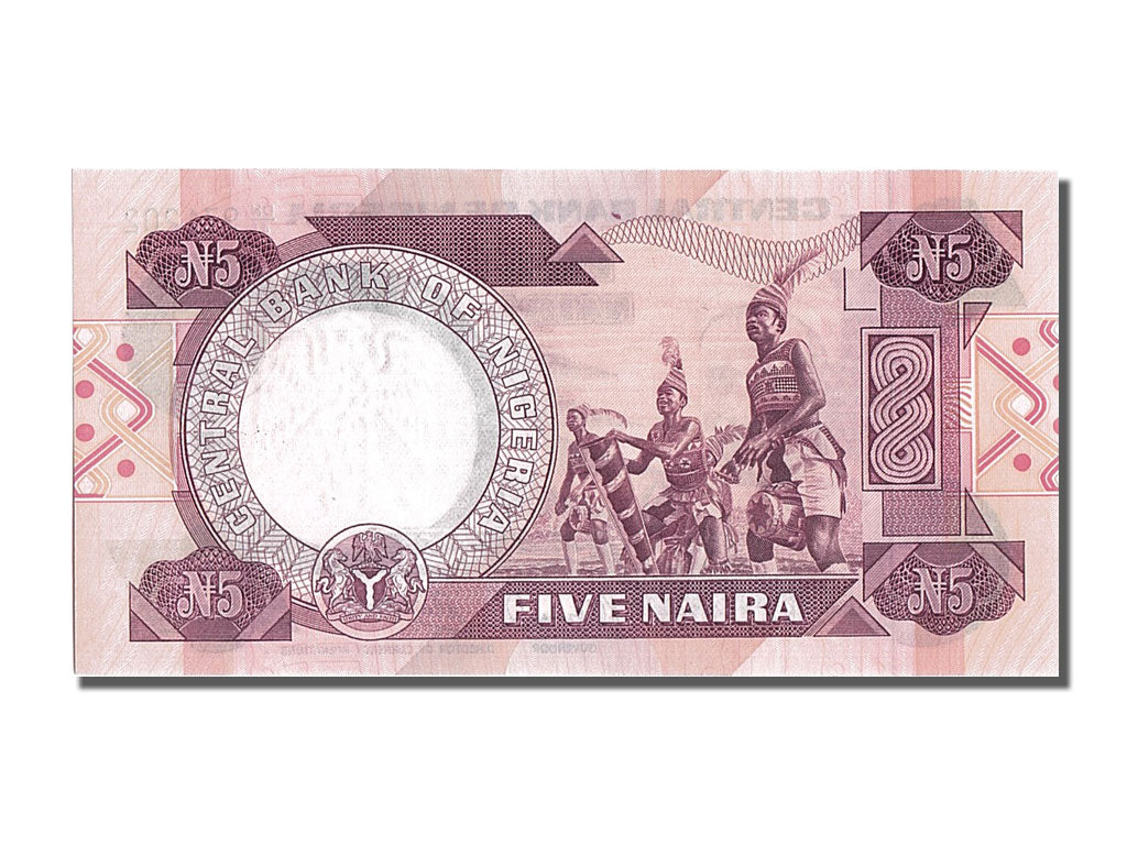 Biljet, Nigeria, 5 Naira, NIEUW