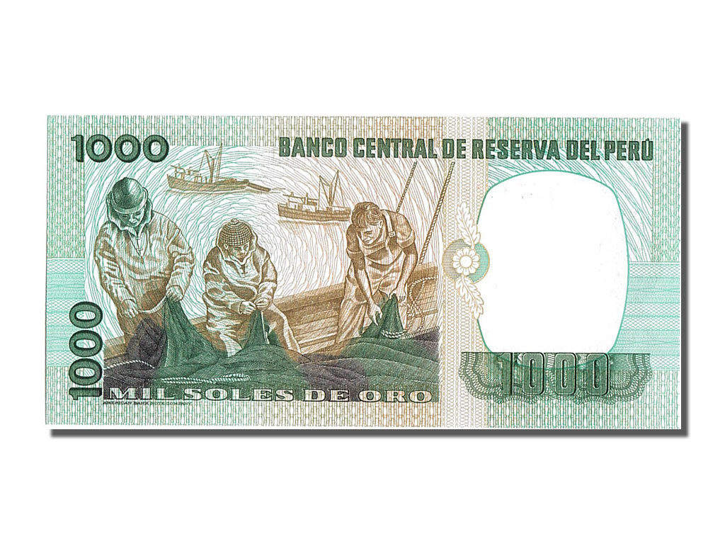 Banknote, Peru, 1000 Soles De Oro, 1981, 1981-11-05, UNC(65-70)