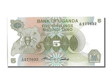 Banknote, Uganda, 5 Shillings, UNC(65-70)