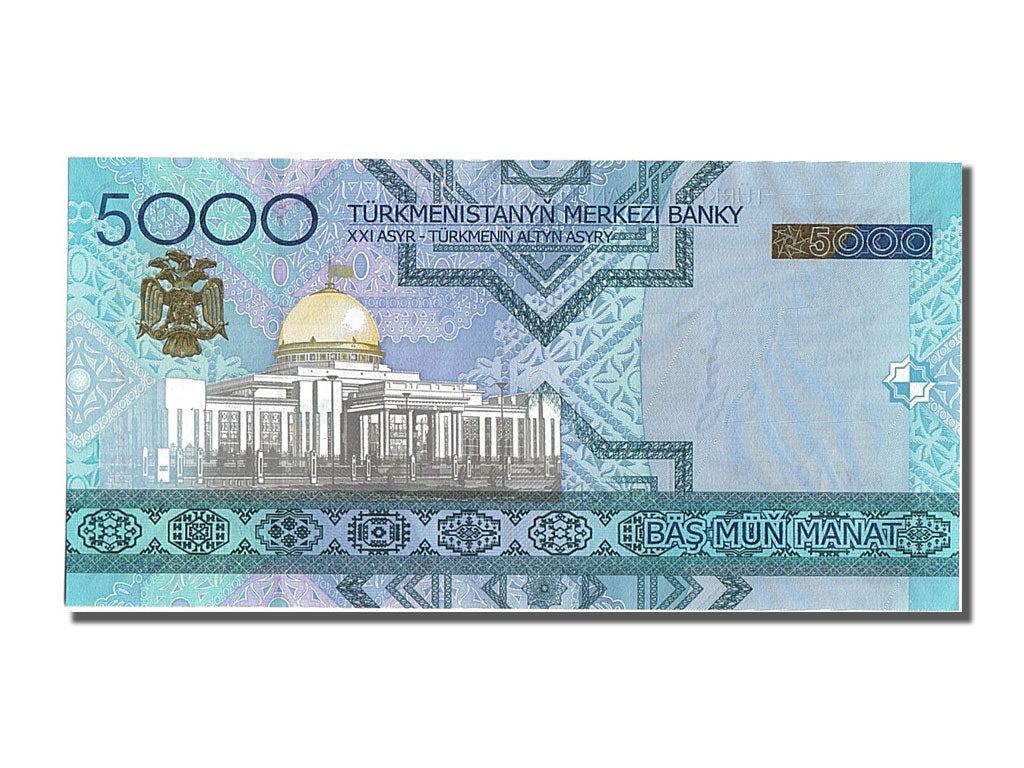 Banknote, Turkmenistan, 5000 Manat, 2005, UNC(65-70)
