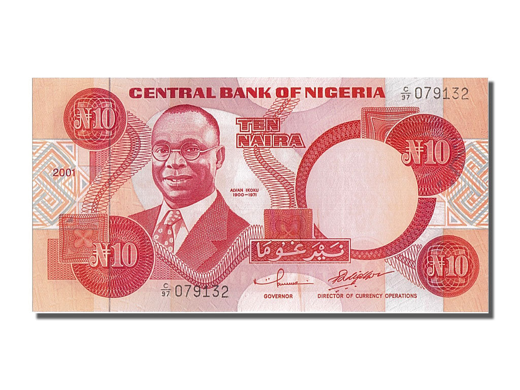 Banknote, Nigeria, 10 Naira, 2000, UNC(65-70)