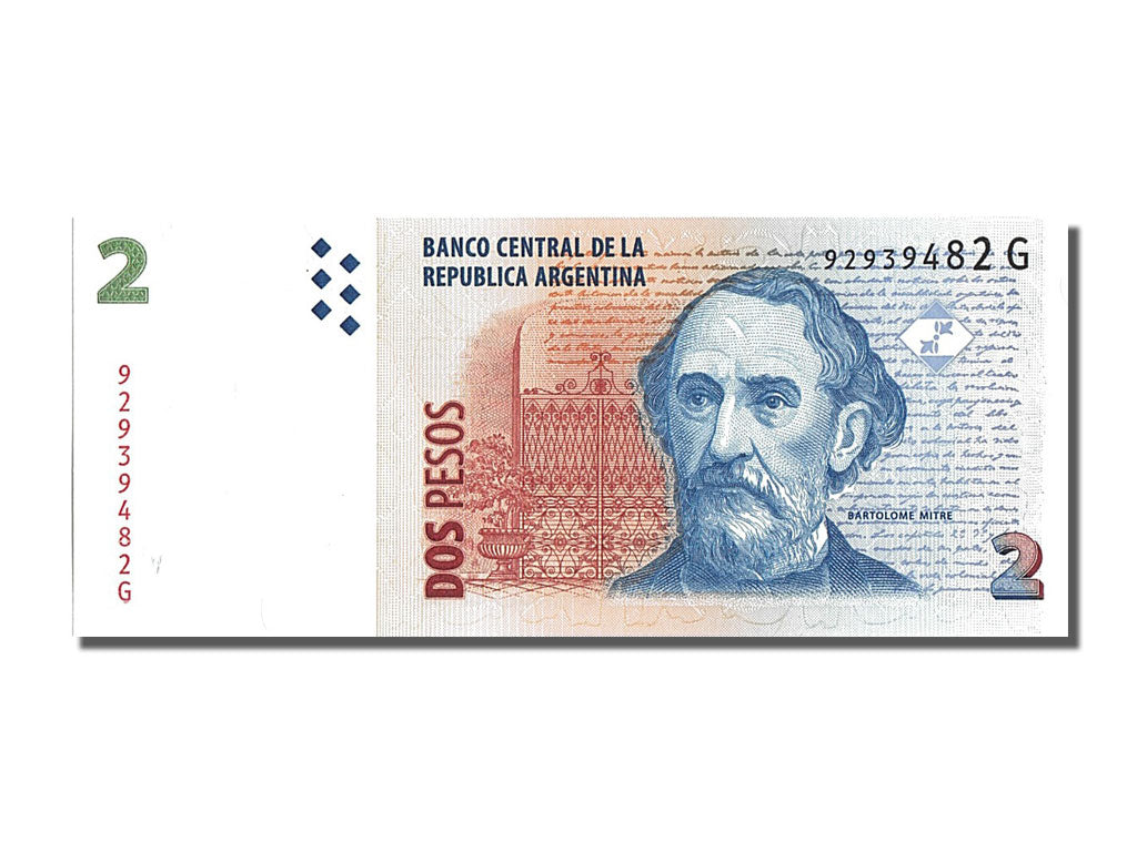 Banknote, Argentina, 2 Pesos, 2002, UNC(65-70)