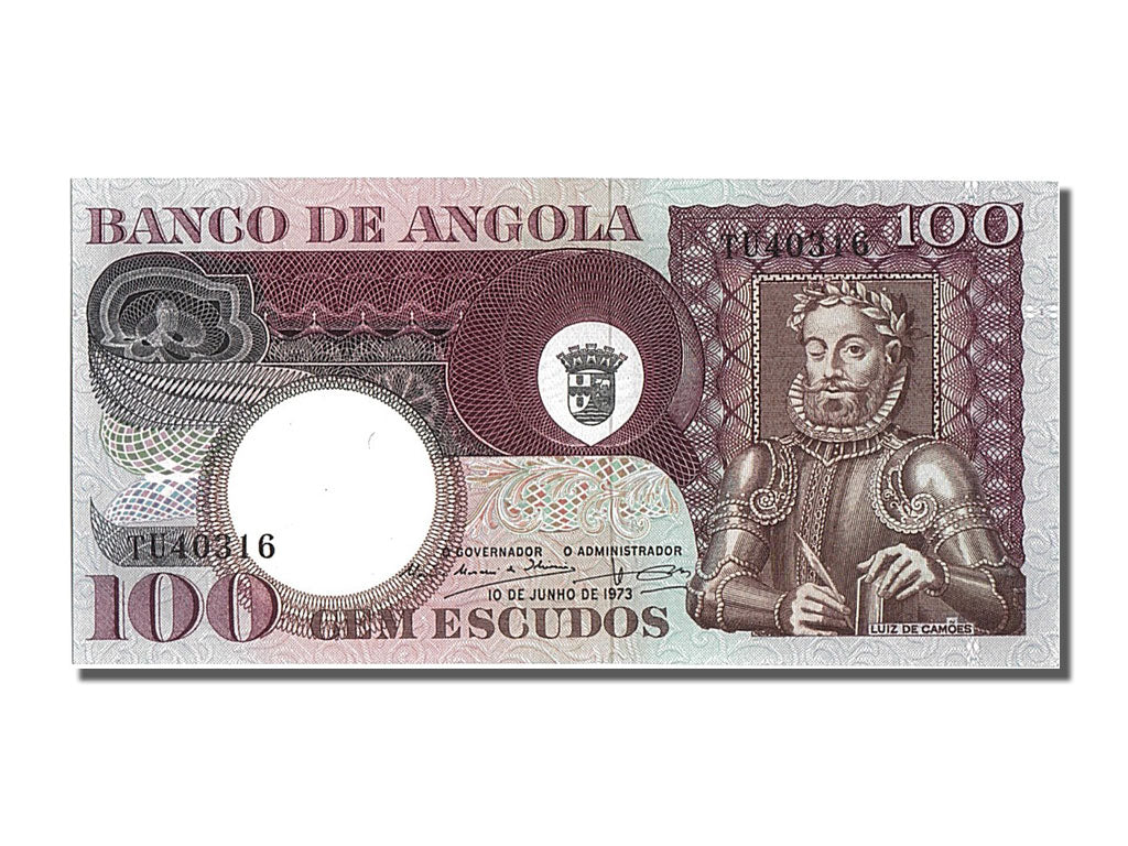 Banknote, Angola, 100 Escudos, 1973, 1973-06-10, UNC(65-70)