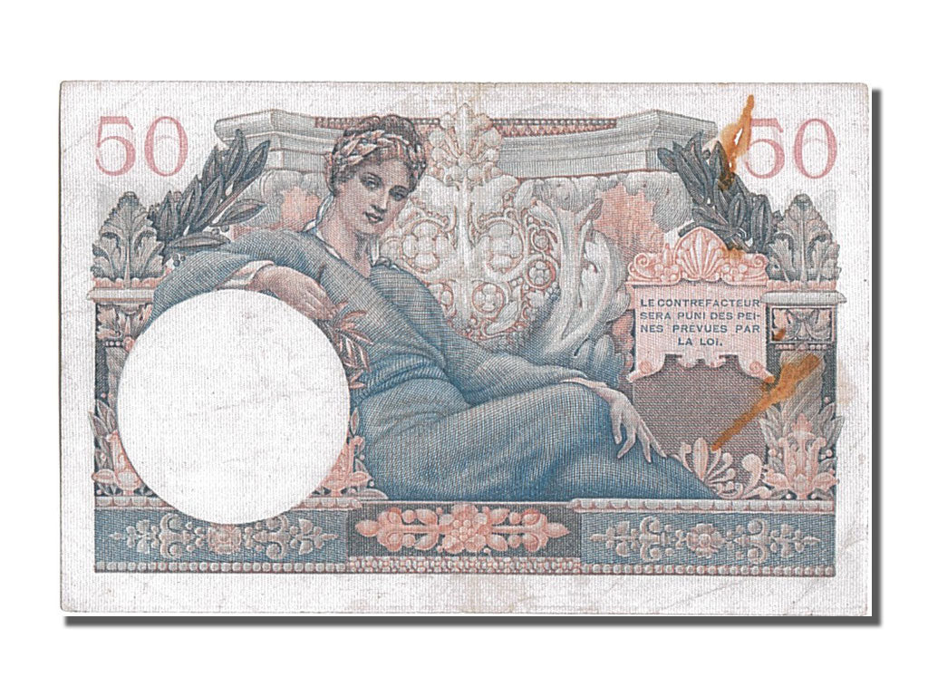Banknote, France, 50 Francs, 1947 French Treasury, 1947, 1947-01-01, VF(30-35)