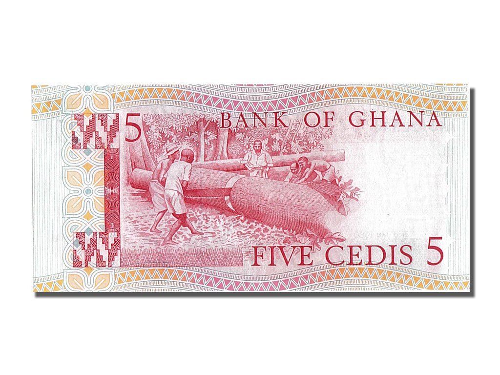 Billete, 5 Cedis, 1980, Ghana, 1980-01-02, UNC