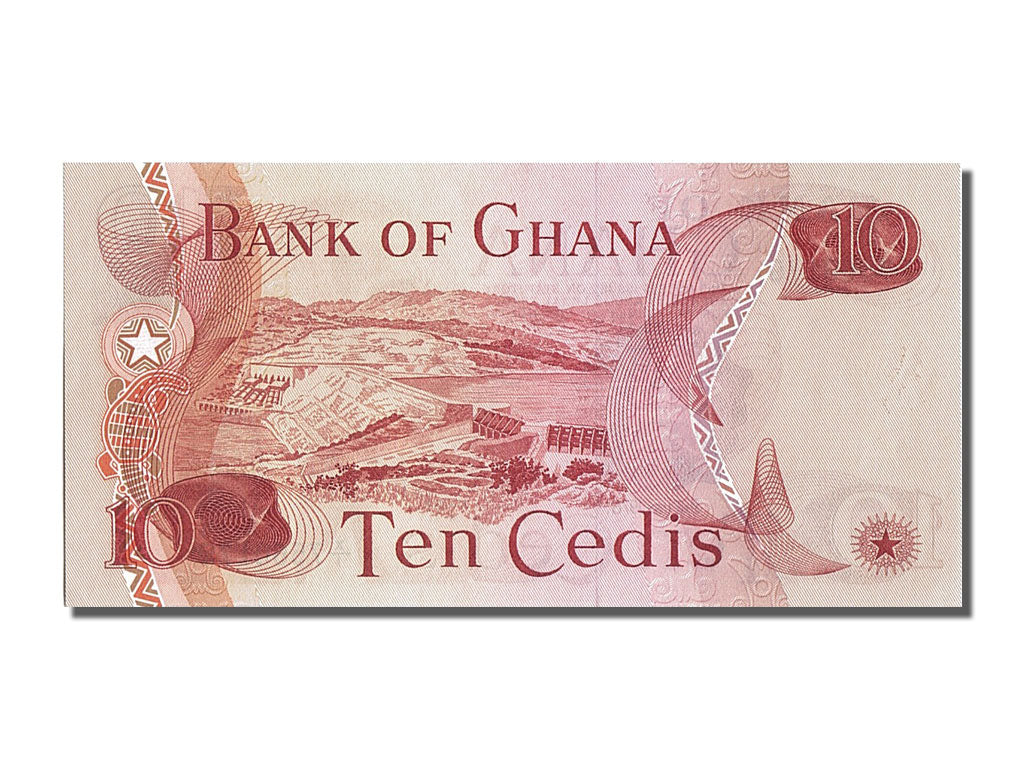 Banknot, Ghana, 10 Cedis, 1978, 1978-01-02, UNC(65-70)