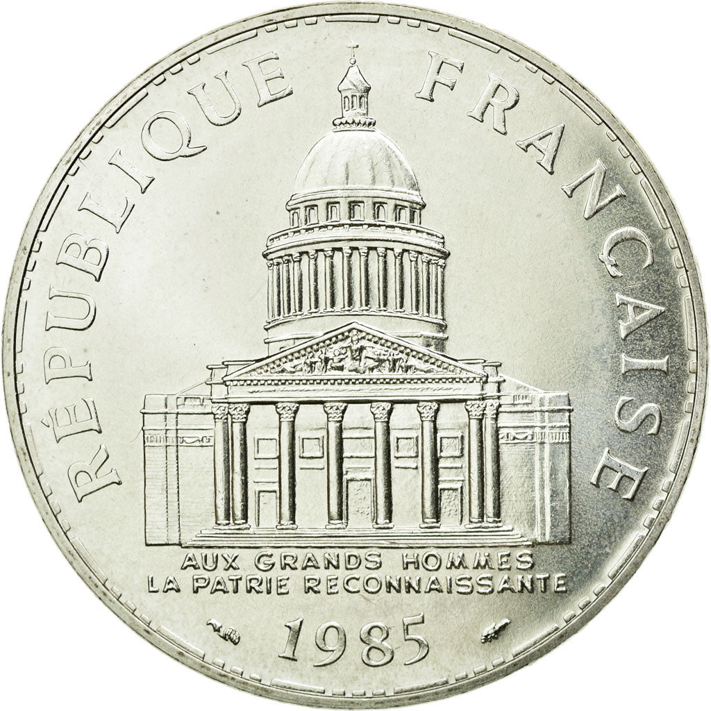 Coin, France, Panthéon, 100 Francs, 1985, Paris, MS(65-70), Silver, Gadoury:898