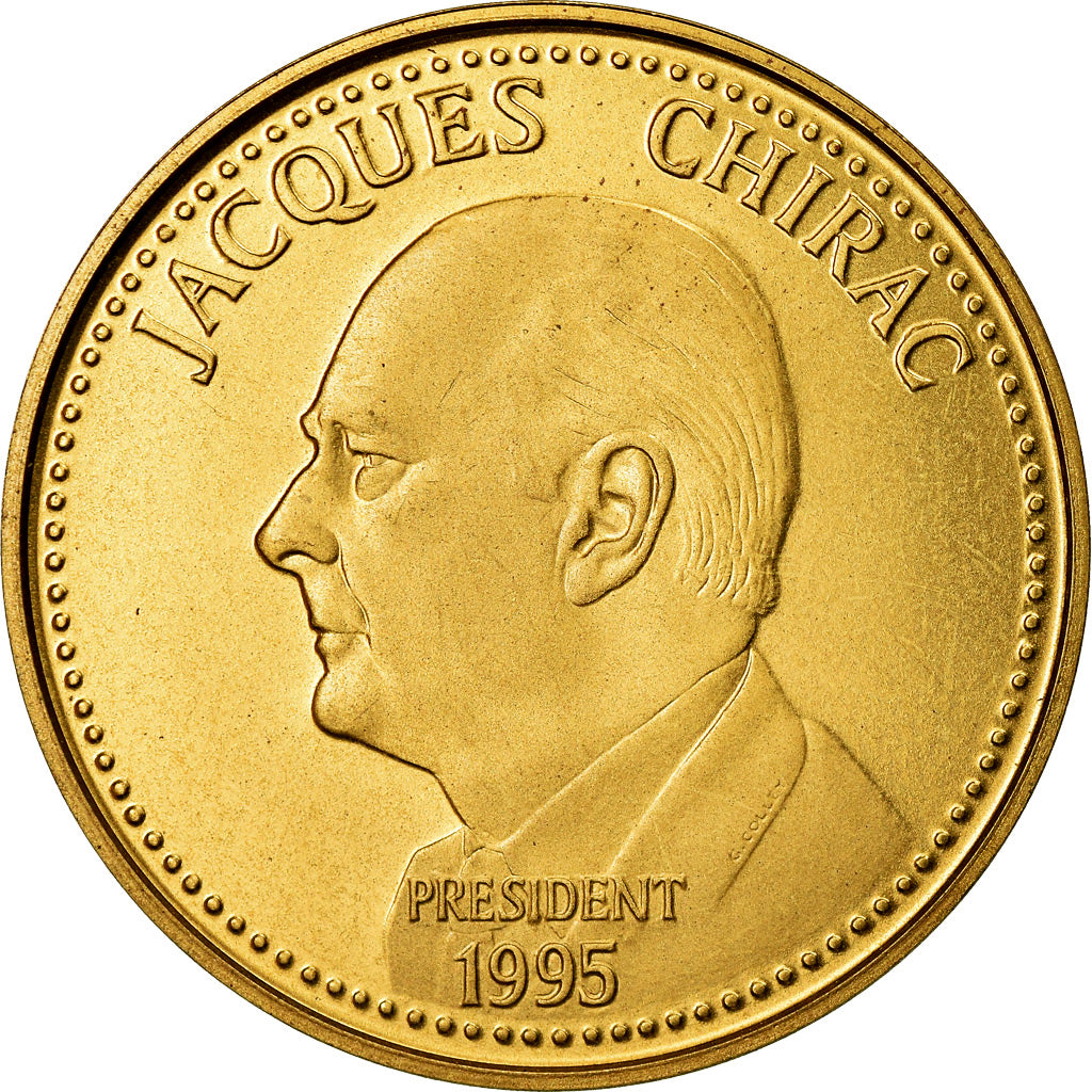 Frankreich, Medaille, Jacques Chirac, Elections Présidentielles, 1995, UNZ+