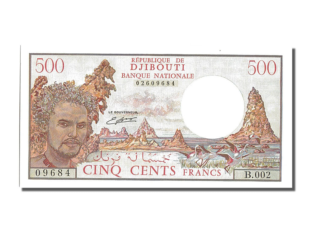 Banknote, Djibouti, 500 Francs, UNC(65-70)