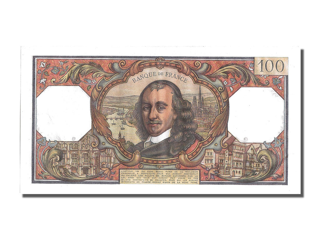 Banknot, Francja, 100 Francs, Corneille, 1965, 1965-12-02, UNC(63)