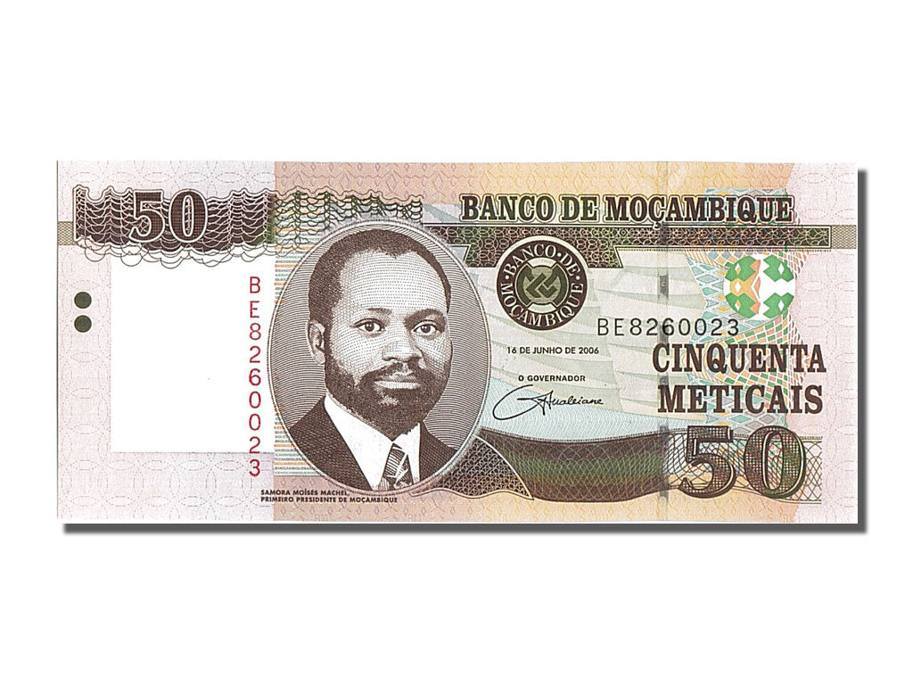 Banknote, Mozambique, 50 Meticais, 2006, 2006-06-16, UNC(65-70)