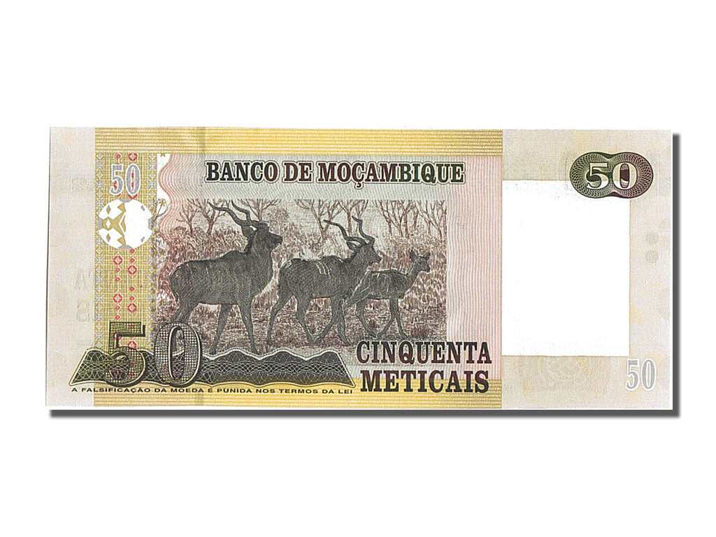 Banknote, Mozambique, 50 Meticais, 2006, 2006-06-16, UNC(65-70)