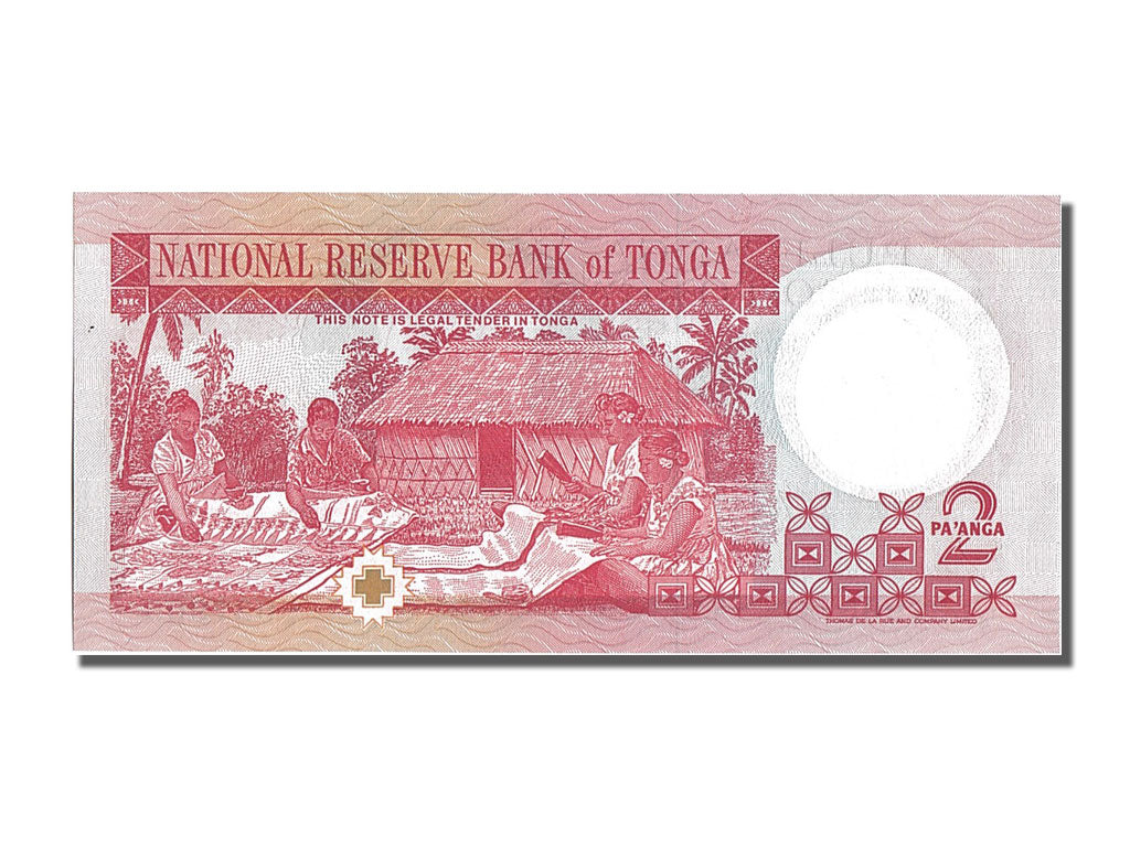 Banknote, Tonga, 2 Pa'anga, 1995, UNC(65-70)