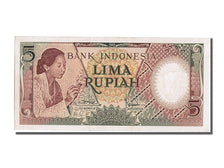 Billete, 5 Rupiah, 1958, Indonesia, UNC