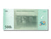 Geldschein, Congo Democratic Republic, 500 Francs, 2010, 2010-06-30, UNZ