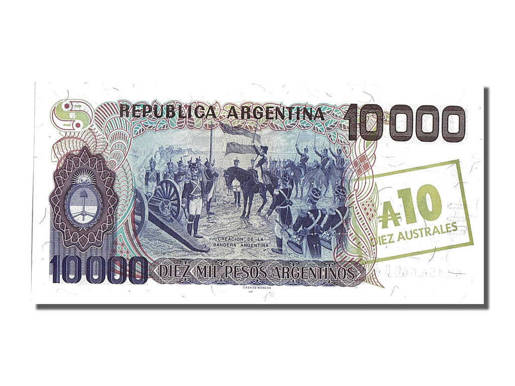 Billet, Argentine, 10 Australes, 1985, NEUF