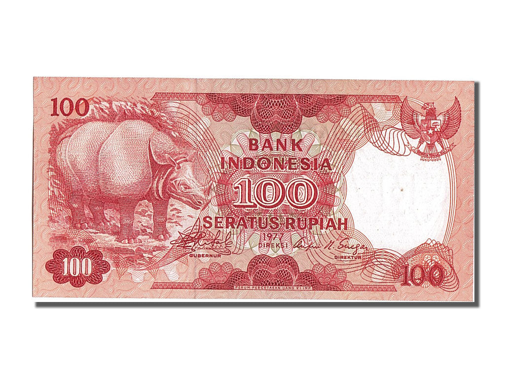 Banknot, Indonesia, 100 Rupiah, 1977, UNC(65-70)