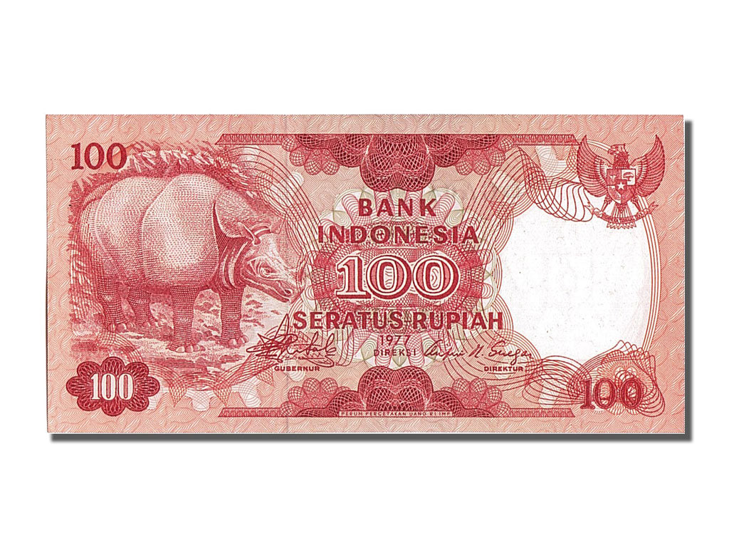 Banknot, Indonesia, 100 Rupiah, 1977, UNC(65-70)