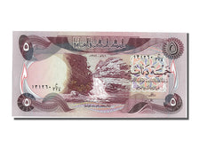 Billet, Iraq, 5 Dinars, 1980, NEUF