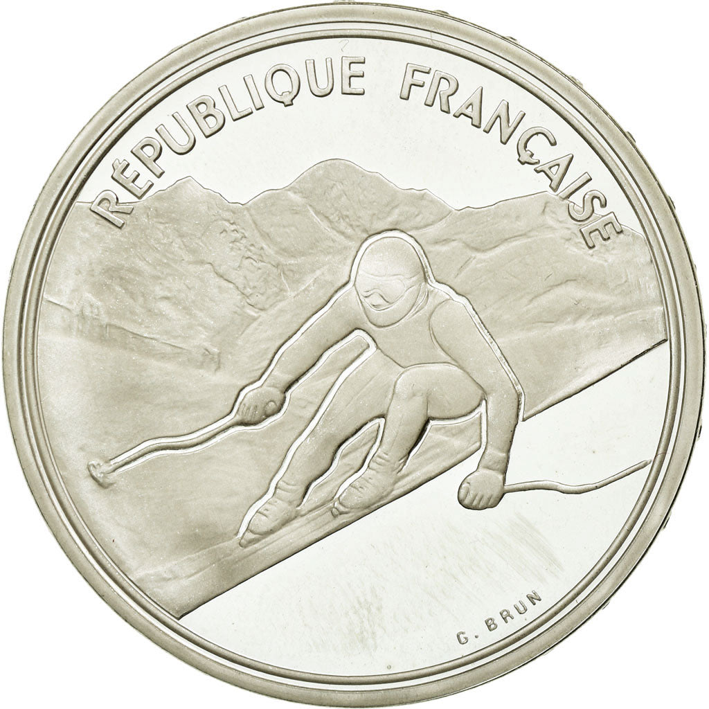 Coin, France, 100 Francs, 1989, MS(65-70), Silver, Gadoury:1