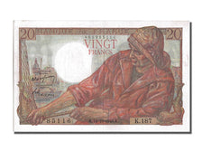 Biljet, Frankrijk, 20 Francs, 20 F 1942-1950 ''Pêcheur'', 1948, 1948-10-14
