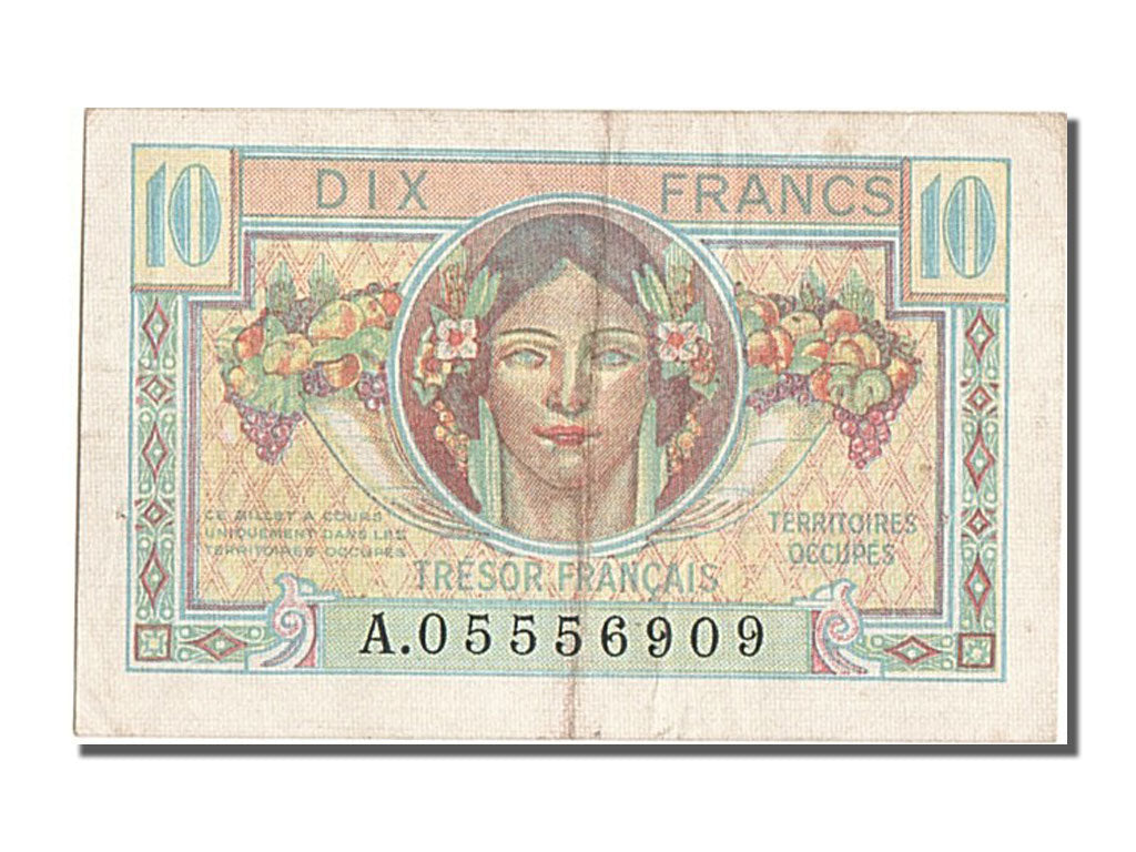 Banknote, France, 50 Francs, 1947 French Treasury, 1947, AU(55-58)
