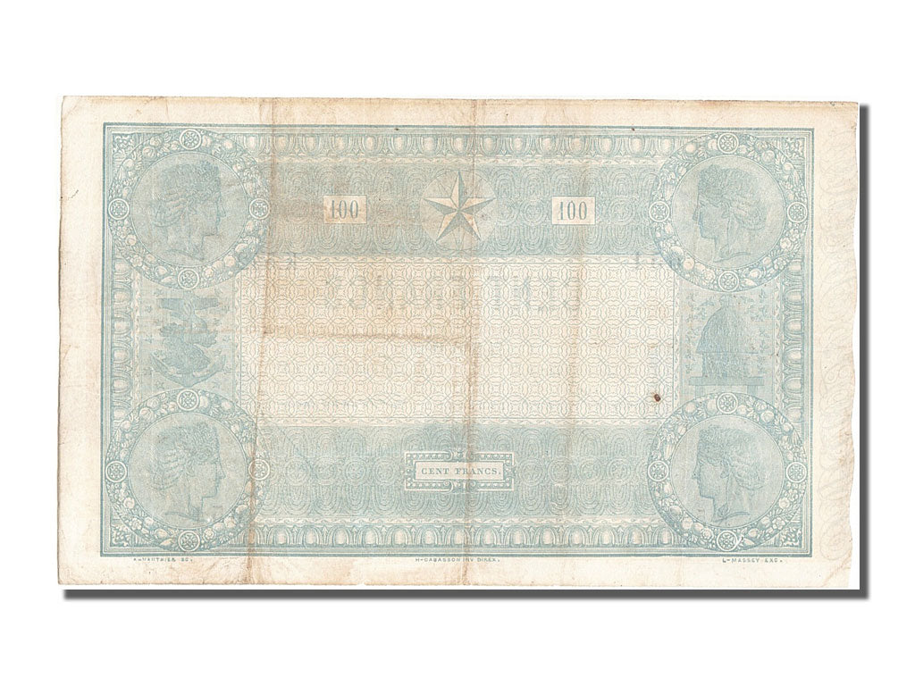 Frankrijk, 100 Francs, ...-1889 Circulated during XIXth, 1873-03-21, K.542, VF