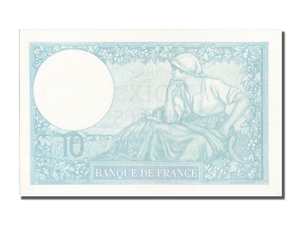 Banknote, France, 10 Francs, 10 F 1916-1942 ''Minerve'', 1939, 1939-10-05