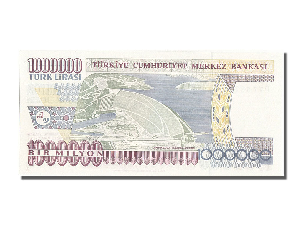 Banknote, Turkey, 1,000,000 Lira, 1970, UNC(65-70)