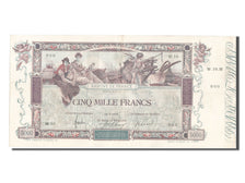 Banknot, Francja, 5000 Francs, Flameng, 1918, 1918-01-12, AU(50-53)