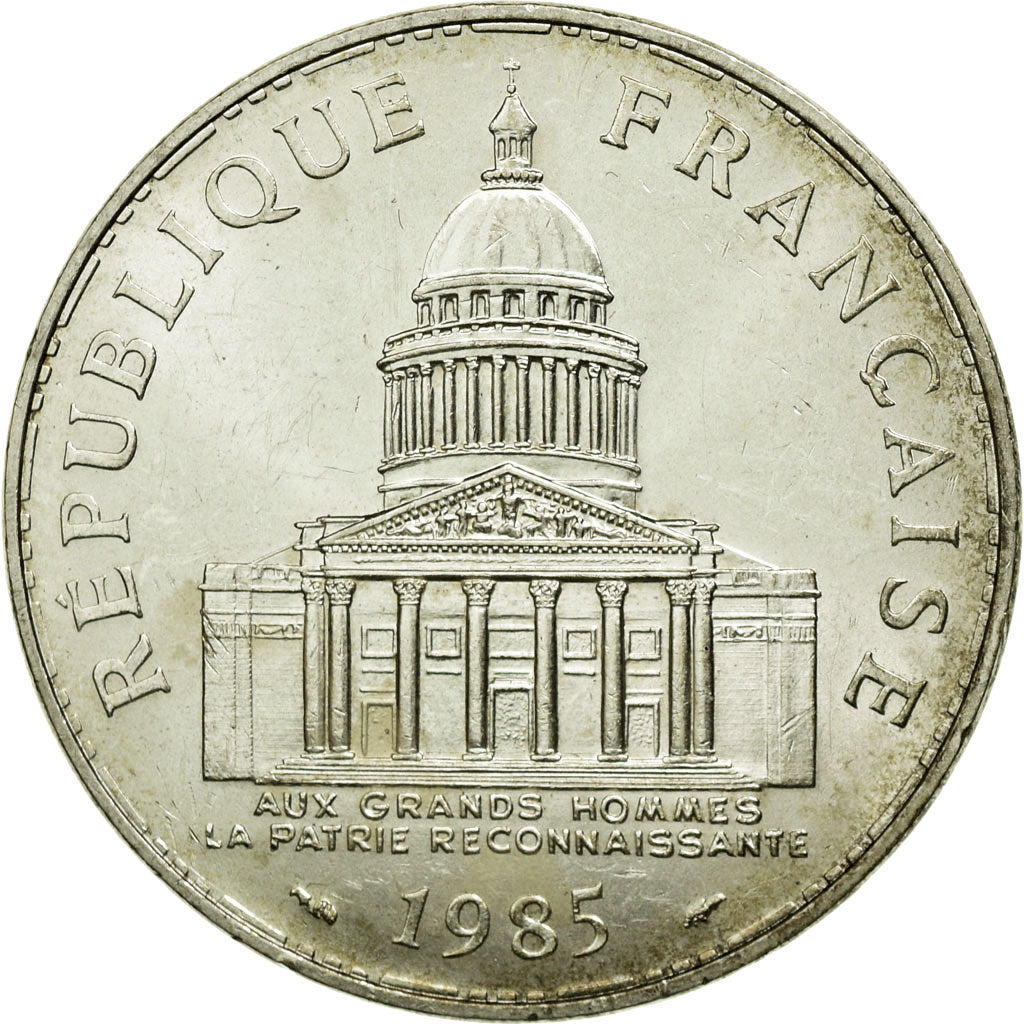 Coin, France, Panthéon, 100 Francs, 1985, Paris, MS(60-62), Silver, Gadoury:898