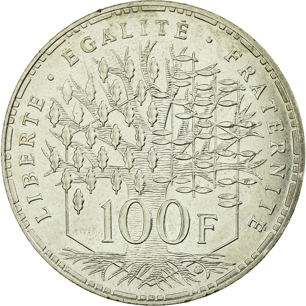 Coin, France, Panthéon, 100 Francs, 1988, Paris, MS(60-62), Silver, Gadoury:898