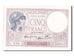 Biljet, Frankrijk, 5 Francs, 5 F 1917-1940 ''Violet'', 1939, 1939-11-02, SPL