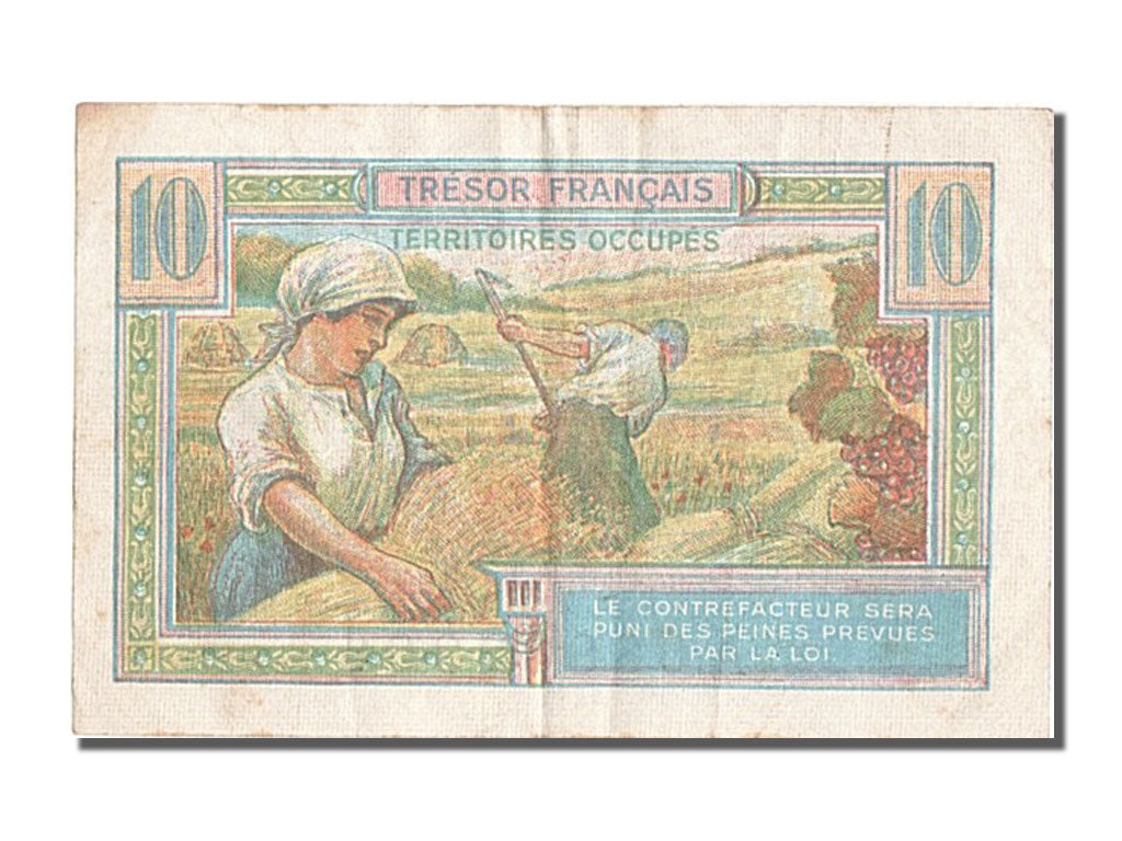 Banknot, Francja, 50 Francs, 1947 French Treasury, 1947, EF(40-45), Fayette:VF